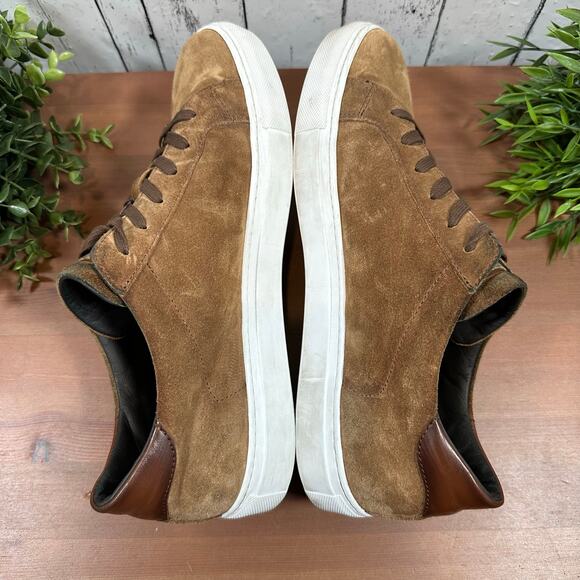 To Boot New York Men's Suede Low Top Sneakers Size 10 - Picture 7 of 11